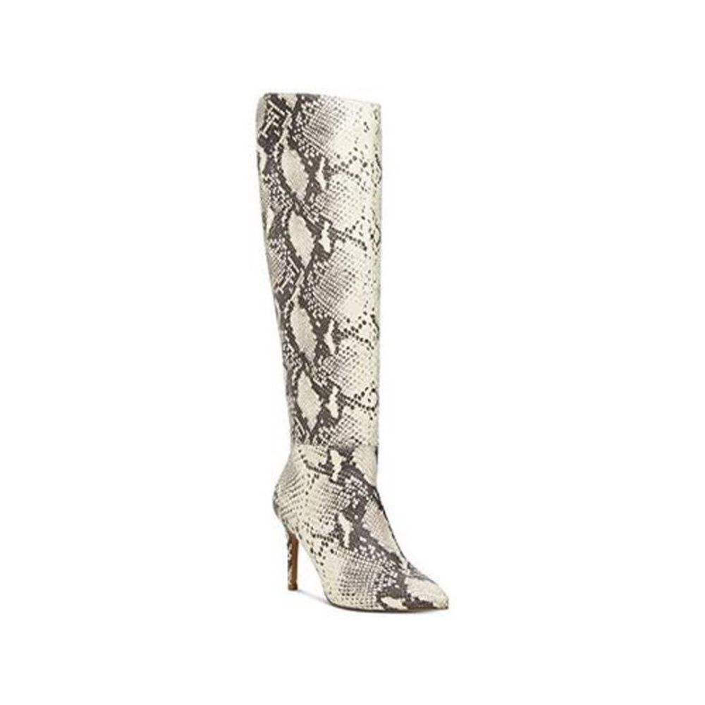 Qupid The Dasha Snake Print Boot Size 6.5 A22 - image 3
